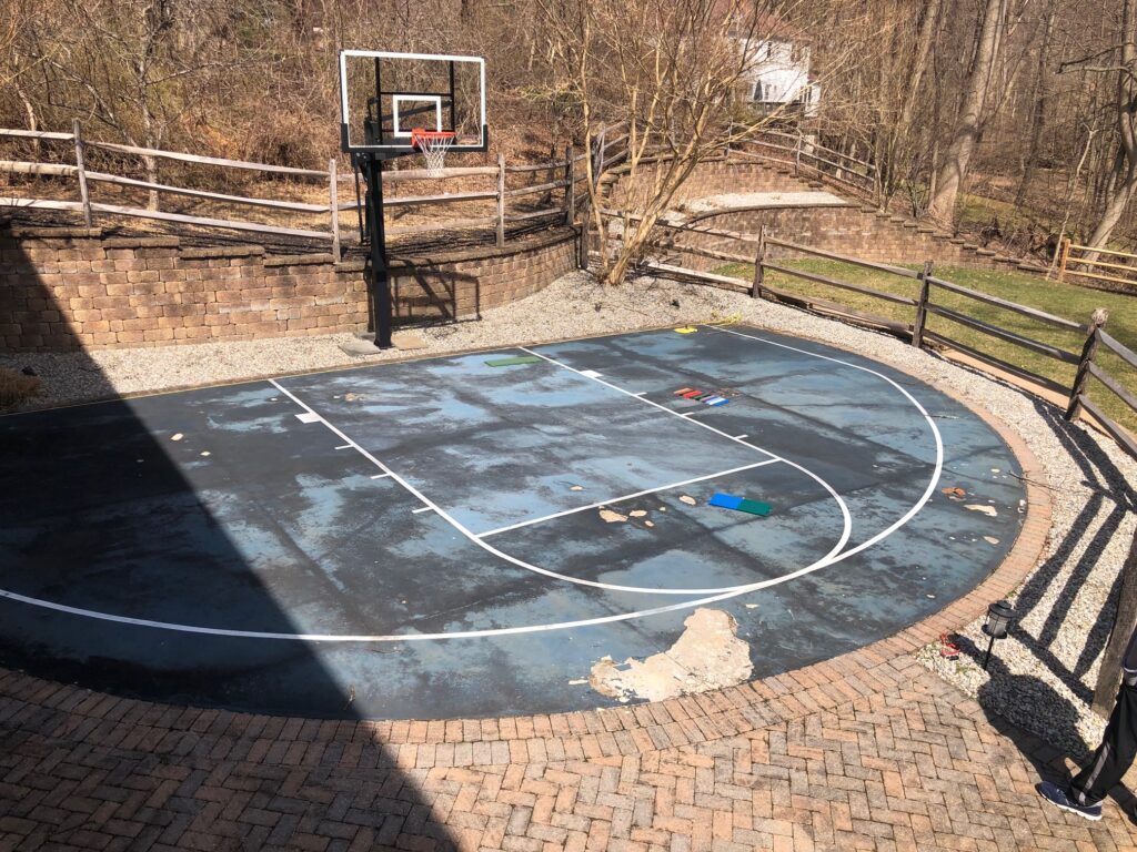Basketball Court Repair