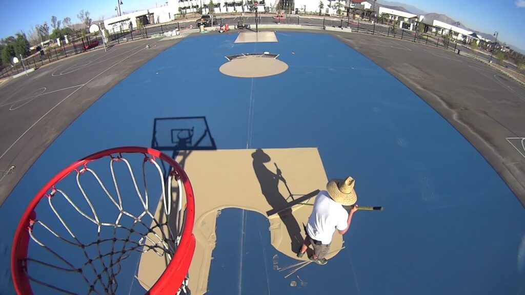Basketball Court Repair
