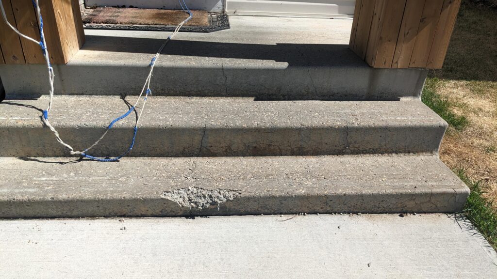 Porch Steps Repair